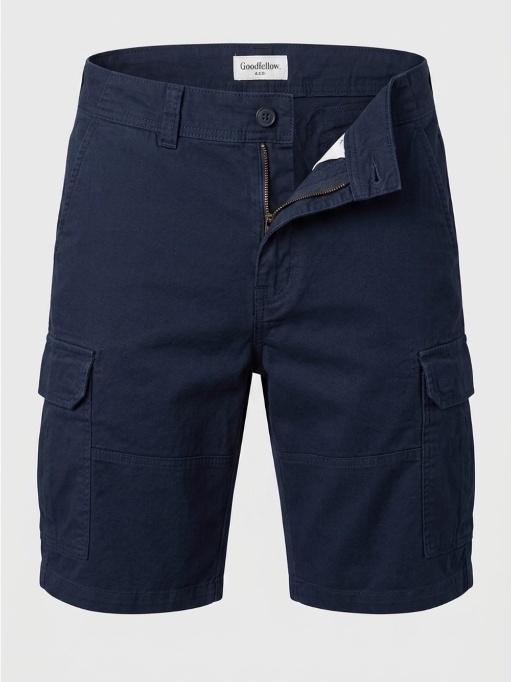 Goodfellow & Co Men’s Navy Blue Cargo Shorts - Size 32 - EUC